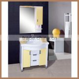 AQUARIUS V-14168A wholesale waterproof walnut bathroom vanity unit