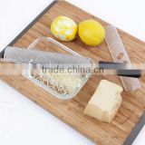 Microplane Style 18/8 Stainless Steel Blade, Ergonomic Handle Cheese Zester/Grater /lemon zester/ cheeser grater