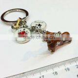 Promotional Dog Metal Keychain With Epoxy thumbnail-1
