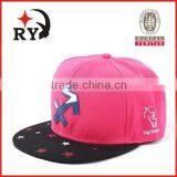 Brushed Cotton Embroidery Promotional Snapback Hat And Cap thumbnail-4