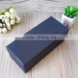 Large Eco-Friendly Printed Cheapest Black Paper Gift Box With Sliver Logo thumbnail-4