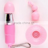 Adult Sex Toys Portable 3 in1 Miniature Clitoris Massager Vibrators Stimulator for Women