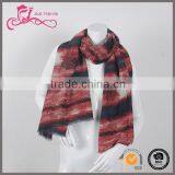 Wholesale new style long soft polyester new model cotton and polyester fashionable scarf///