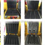 Single Head Gas 220v 2 Pcs Rectangle Red Bean Belgium Waffle Cake Maker thumbnail-3