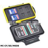 SD Card Case JJC MC-CF/SD/MSD8 Memory Card Case For CF For MSD Card Case