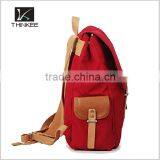 Wholesale Backpacks for Teenage Girls High Quality Fashion Plain Red Backpack Bag