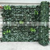 Cheap Plastic Ivy Fence Artificial Leaf Fence For Decoration