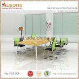 Durable Melamine Board Meeting Table Modern Design Rectangular Conference Table
