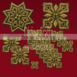 Russian Applique Hand Embroidered Cross Set