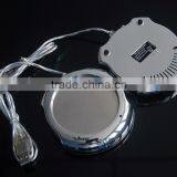 Electroplate Shiny Usb Hub Cup/mug Warmer With Usb Hub thumbnail-3