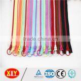 High Quality Double Ykk Color Ring Puller Plastic Zipper , Cloth Zipper thumbnail-3