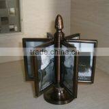 High End Quality Metal ORB Vintage 6PCS Rotating Photo Frames Fancy Family Picture Frame thumbnail-1