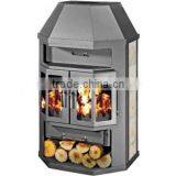 Wood Burning Stove H200 Lux AB, With Boiler, High Quality Products, European Products thumbnail-1