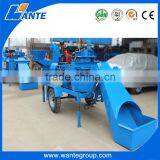 WT2-20M Diesel Enine Soil Interlocking Brick Machine With Mixer and Soil Crusher thumbnail-1