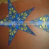 Blue Paper Lanterns Stars