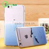 Popular Cute Design Transparent Tpu Printable Cell Phone Case for IPhone 6/4.7''