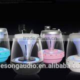 2016 New Products in China Magic Lamp Pusle Led Light Portable Colorful Wireless Speaker Bluetooth for Iphone 6 thumbnail-5