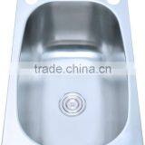 Australia Holes Drop in 304 Stainless Steel 30L Laundry Sinks & Tubs thumbnail-1