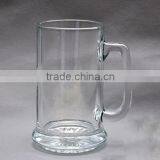 Customized Beer Glass Mug, Beer Mug Cup, Glass Drinking Mug, Promotional Mugs, PTM2057 thumbnail-1