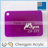Advertising Light Box Color Purple Perspex Sheet