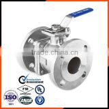 2PC JIS Flanged Ball Valve With Direct ISO5211 Mounting Pad