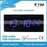 Bule LED Digital Alarm Table Clock 2.5 Inch Digital