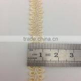 Kaiyuan Manufacturer Custom Polyester Lace Ivory Natural Gimp Braid Trim thumbnail-2