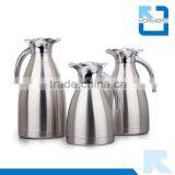 Hot Sale Double Wall 1.0L/1.5L/2.0L Stainless Steel Thermos Tea Coffee Pot thumbnail-5