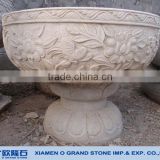 custom size your drawing welcomed decorative granite stone flower pot                        
                                                Quality Choice