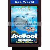 Floor Stand Small Outdoor Led Advertising Board for Bus Station