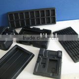 Plastic packing tray