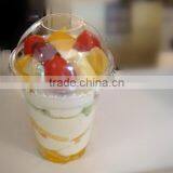 74mm Diamater PET Dome Lid for Disposable Plastic Cup thumbnail-3