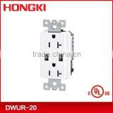 Dual USB Charger 4.0A 5VDC With 20A Duplex Tamper Resistant Receptacle thumbnail-5