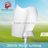 300w 12v safe low noice low rpm vertical wind turbine-generators wind turbine for your home with CE