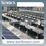 Flat Roof Al6005 Mouning Support pv Solar Structure Stand