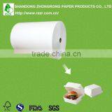 PE Coated Ivory Board for Take Away Food Container