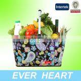 High Quality Fabric Foldable Shopping Basket