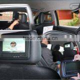 9 Inch LCD Taxi Headrest Touchscreen Advertising Interactive Player thumbnail-3