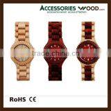 Various Styles and Colors of High Quality Wood Wrist Wooden Watch With Your Brand Logo thumbnail-2