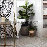 French Country Hot Sale Living Room White Marble Movable Side Table thumbnail-6