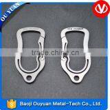 Climbing Carabiner Hook Keychain Titanium thumbnail-1