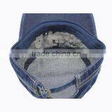 Fashion Jean Fabric Army Cap thumbnail-3