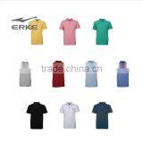 ERKE Simple Mans Polo Shirt Summer Shtort Sleeve Mens Basical Polo t Shirt Colorful Polo Comfortable Cotton Fabric White Black thumbnail-6