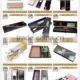 High-end Luxury Custom Design Box Black With Gold Packaging Box Hair Extension Box thumbnail-2