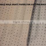 TRIANGLE HOLE UNDERLAY KRAFT PAPER