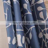 T/C Polyester and Cotton Freehand Drawing Flower Printed Curtain Panel Drapes Drapery thumbnail-2