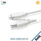 High Quality USB 2.0 Cable White Usb Printer Cable thumbnail-2