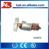 Industrial Tools Spare Parts Armature for Power Tool Angle Grinder G23SF2