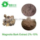 magnoliae bark powder 40%- 98% magnolol honokiol anti-stress and anti-anxiety