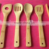 High quality Kitchen cooking tool bamboo untesils bamboo spoon